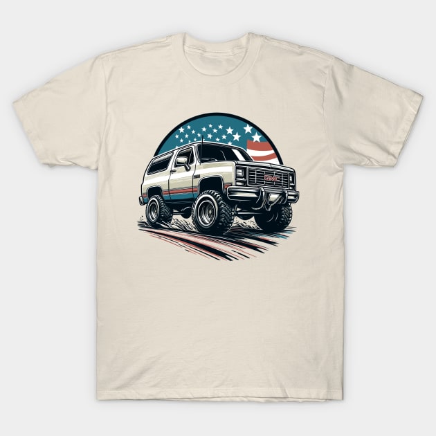 GMC Jimmy T-Shirt by Vehicles-Art